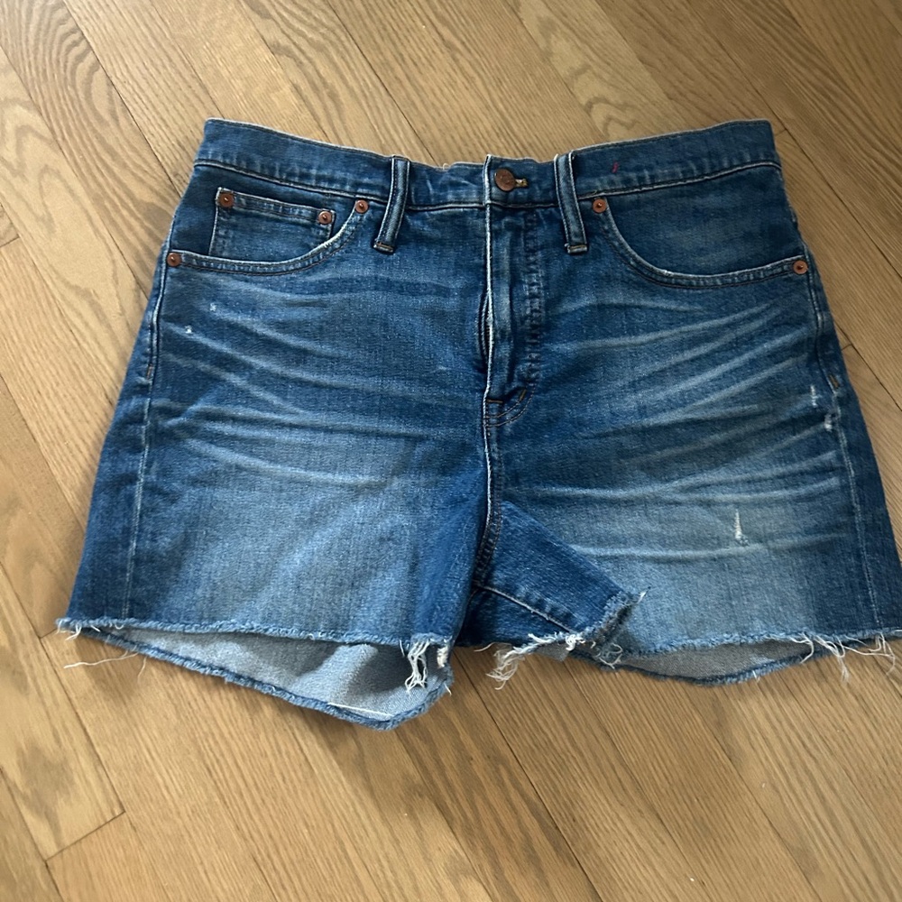 Madewell Blue Jean Shorts